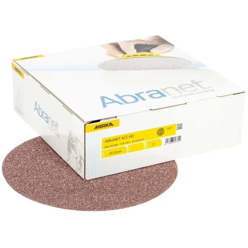 Suosittu MIRKA HIOMAPYÖRÖ 225MM P80 ABRANET ACE HD 25KPL