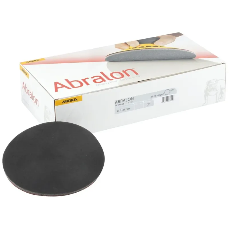 Sertifioitu HIOMAPYÖRÖ 150MM P2000 ABRALON 20KPL