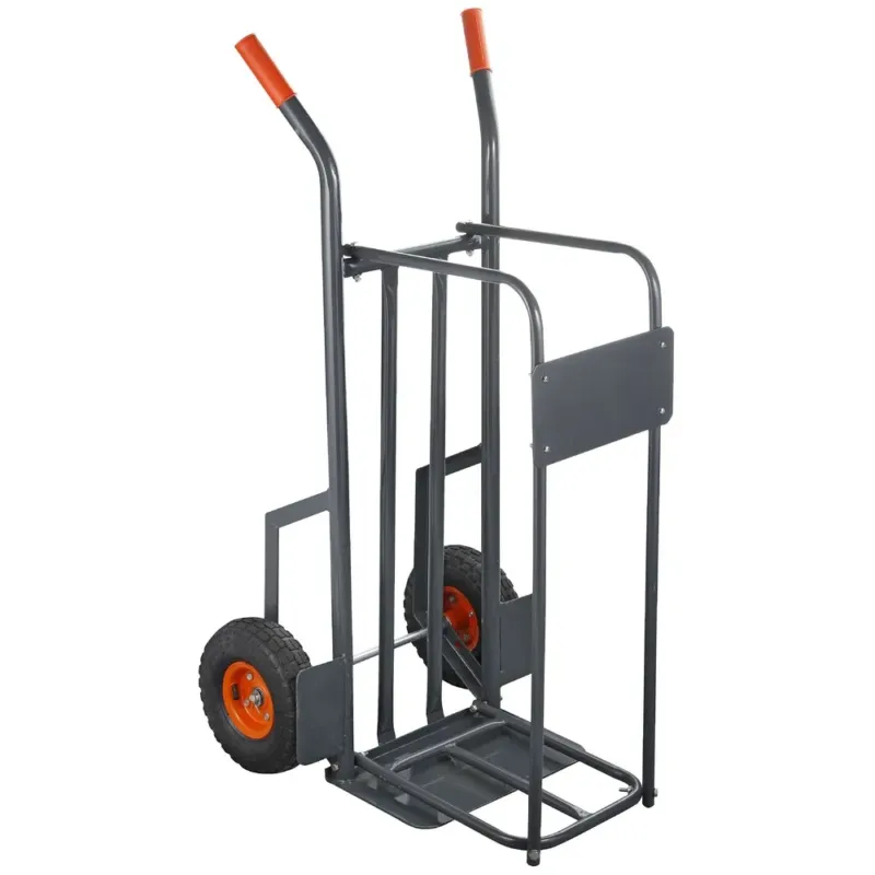 NOKKAKÄRRY MAX.200KG KEHIKOLLA(KLAPI)TERÄS/ILMAK. Pikatoimitus