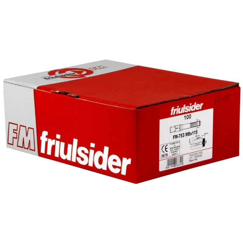 FRIULSIDER KIILA-ANKKURI M8X115MM SINK. 100KPL Superhinta