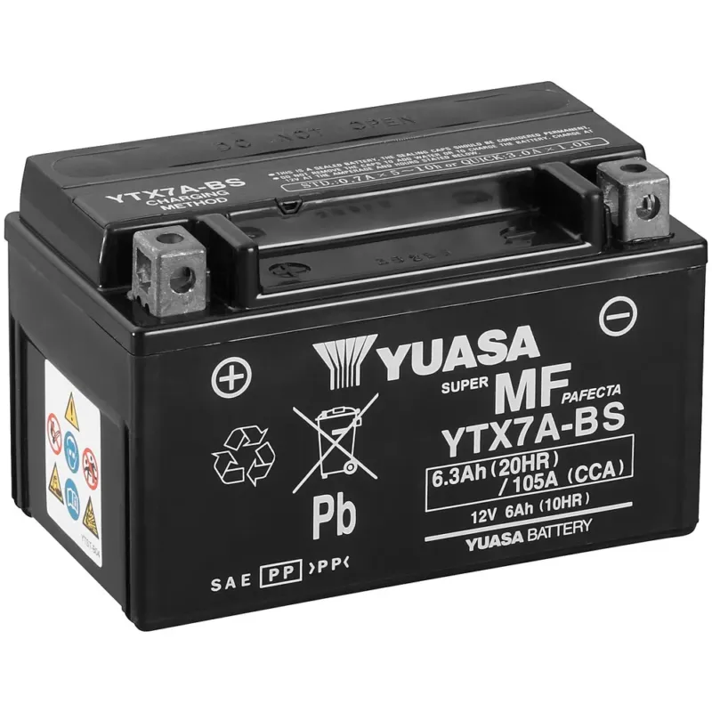 AKKU YUASA MP 6AH AGM +- 150X87X93 Lähetetään Heti