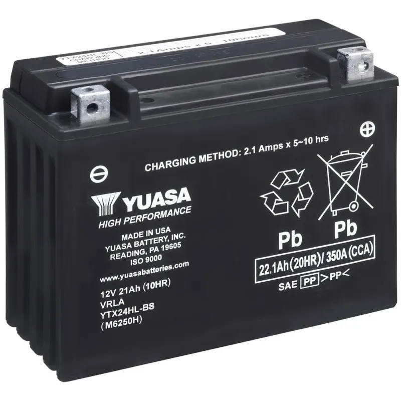 AKKU YUASA MP 22,1AH AGM -+ 205X87X162 Merkkituote