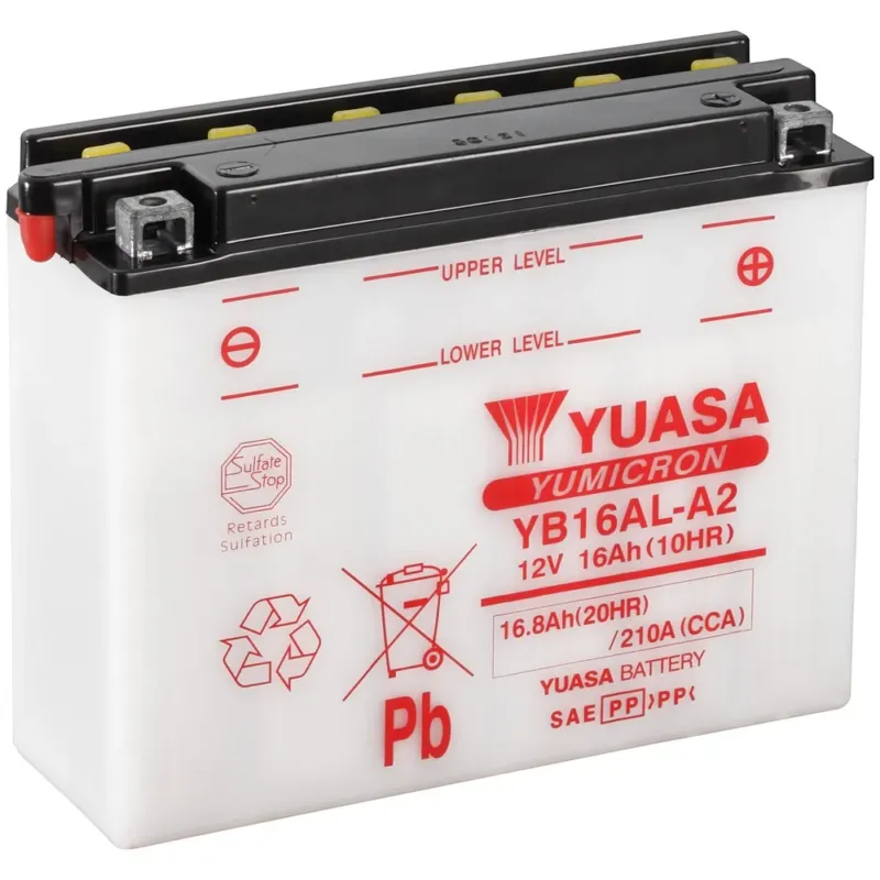 Edullinen AKKU YUASA MP 16,8AH -+ 207X71,5X164
