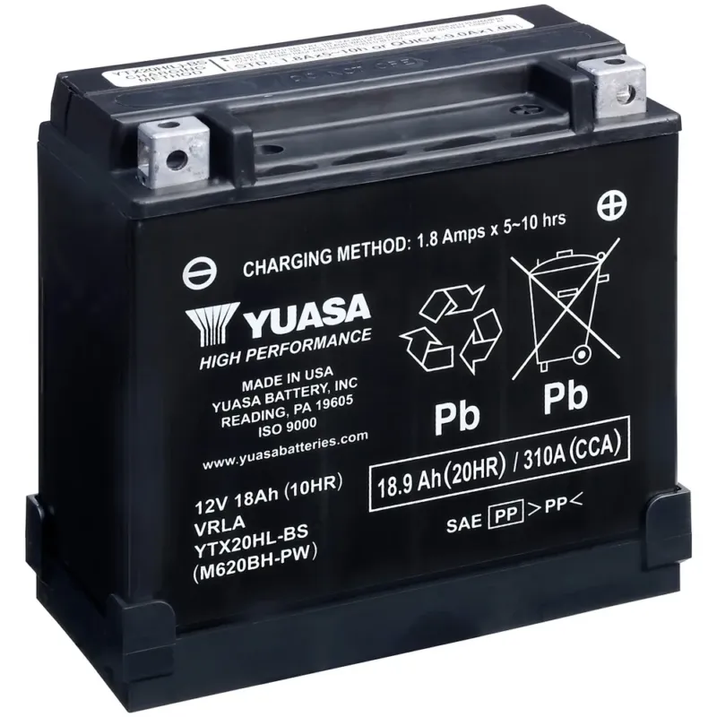AKKU YUASA MP 18,9AH AGM -+ 175X87X175 Osta Nyt