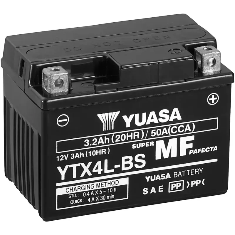 AKKU YUASA MP 3,2AH AGM -+ 114X 71X86 Vain Rajoitetun Ajan