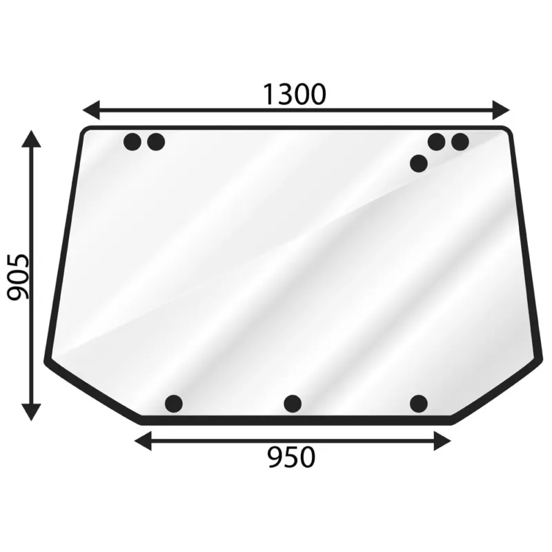 TAKALASI YLÄ FORD 5640-8340 SL SLE Nopea Toimitus