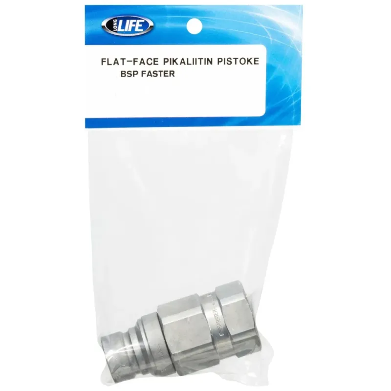 Alkuperäinen FLAT-FACE PIKALIITIN PISTOKE 3/8" BSP FASTER