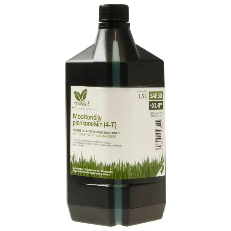 Greentek Garden SAE 30 1.5L (Mineraali + X1-R) (10) Asiakkaiden Suosikki