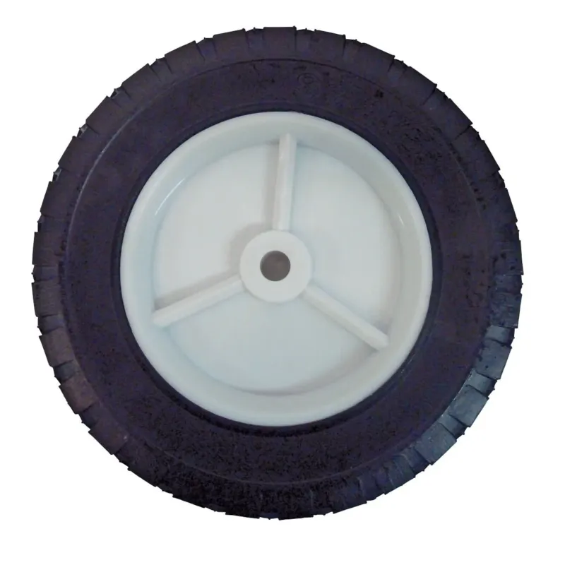Greentek Pyörä 8" x 1.75" Yleismalli Muovi Akseli 1/2" Poisto