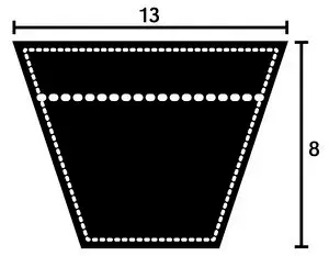 Alennus KIILAHIHNA L&G 13X2248MM LA KEVLAR