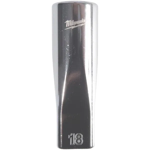 Alennettu HYLSY 1/2" 12-KULMA PITKÄ 18MM