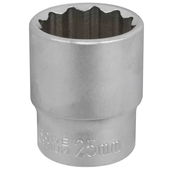 Kampanjahinta HYLSY 1/2"- 25MM 12-KULMA MATTA