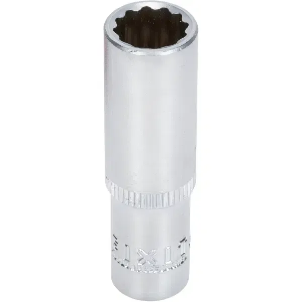 HYLSY 1/4" 10MM 12-KULMA PITKÄ Kausialennus