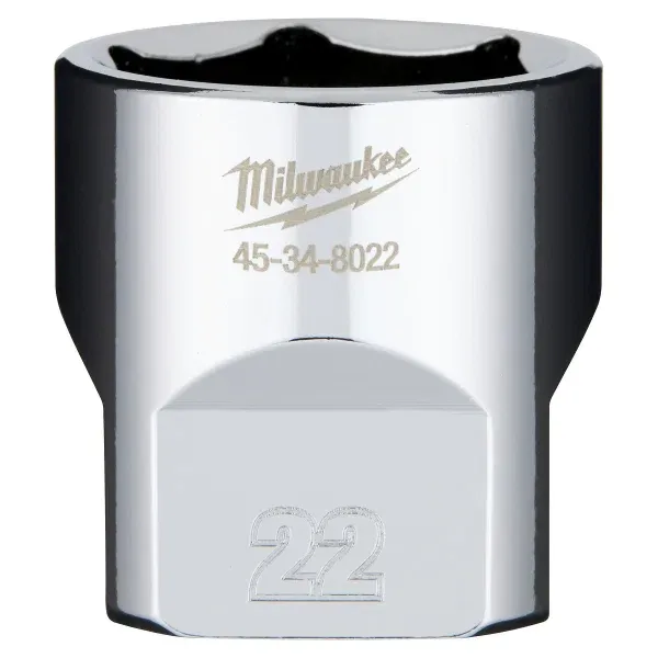 Älä Missaa HYLSY 3/8 LYHYT 22MM