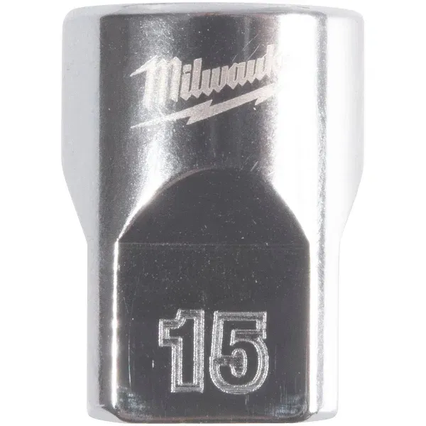 Kuuma Tarjous HYLSY 3/8" 12-KULMA LYHYT 15MM