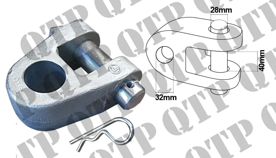Rajoitettu Tarjous Hydraulic Top Link Knuckle Cat 3