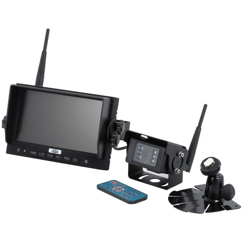 Kausialennus PERUUTUSKAMERA SETTI LANGATON 12V/24V 7"
