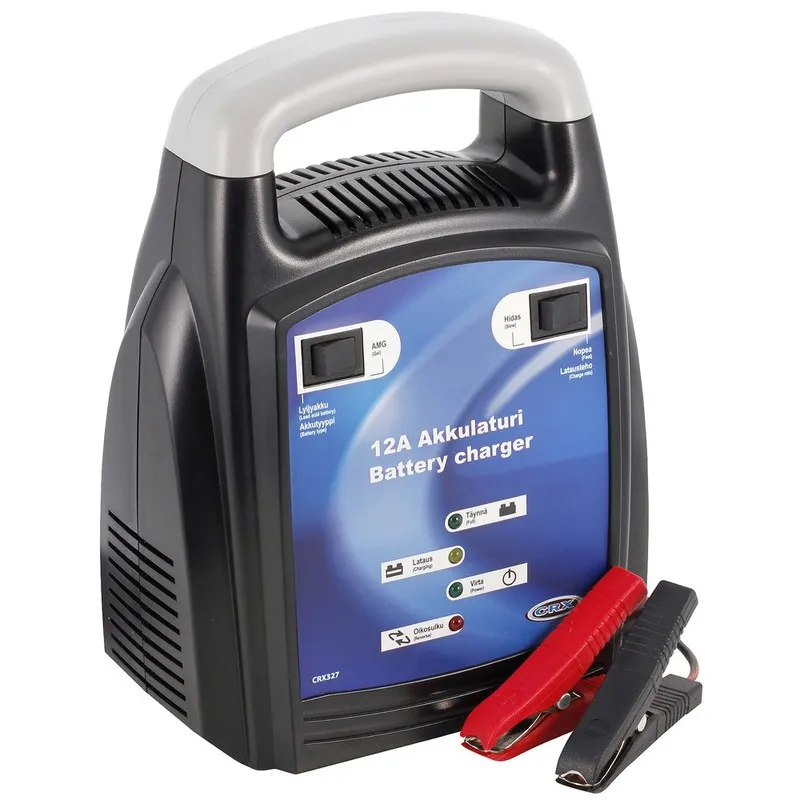 AKKULATURI 12V / 12A AUTOMAATTI CRX Pakollinen (Must-Have)