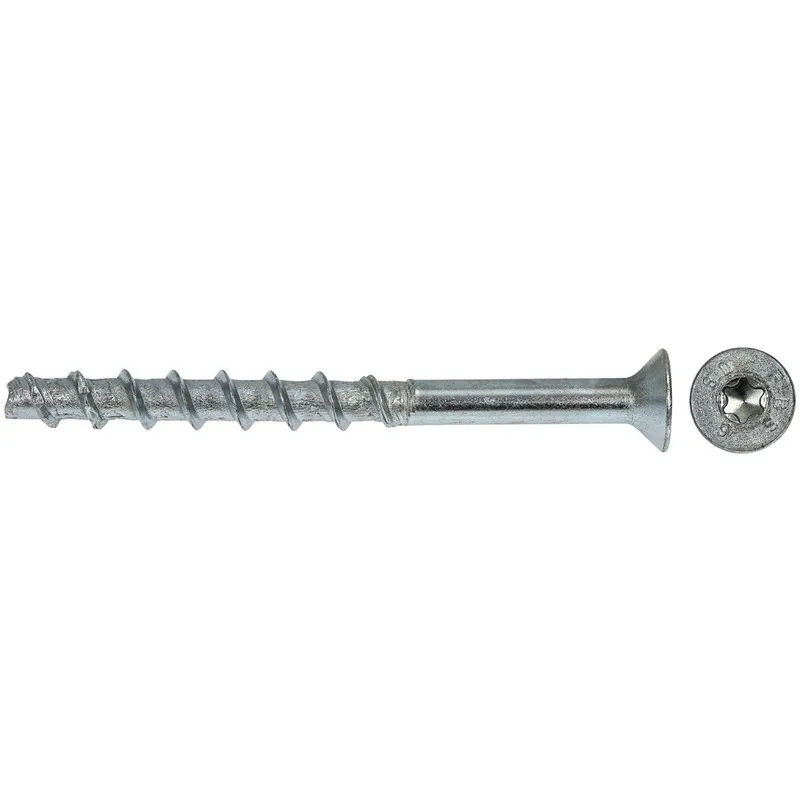 Viimeinen Mahdollisuus BETONIRUUVI 6X80 FBS 100KPL UK