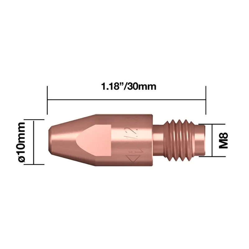 VIRTASUUTIN M8 1,0MM/30MM 10 KPL PARWELD Ajankohtainen