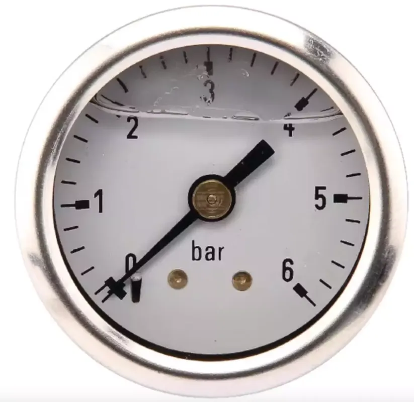 Kausialennus Painemittari Ø40mm 0-6bar 1 /8 takakiinni