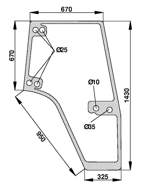 Ovilasi, oikea (CNH 134621091) Viikonlopputarjous