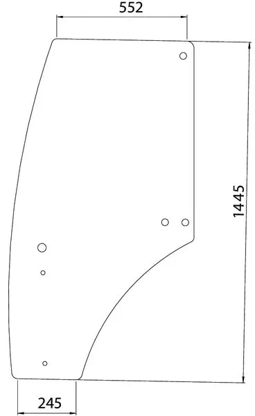 Ovilasi, oikea (JD R198625) Kausialennus