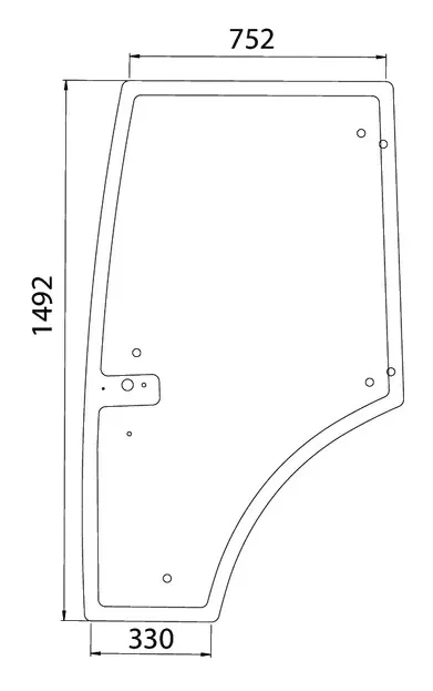 Edullinen Hinta Ovilasi, vasen (Claas 7700073324)