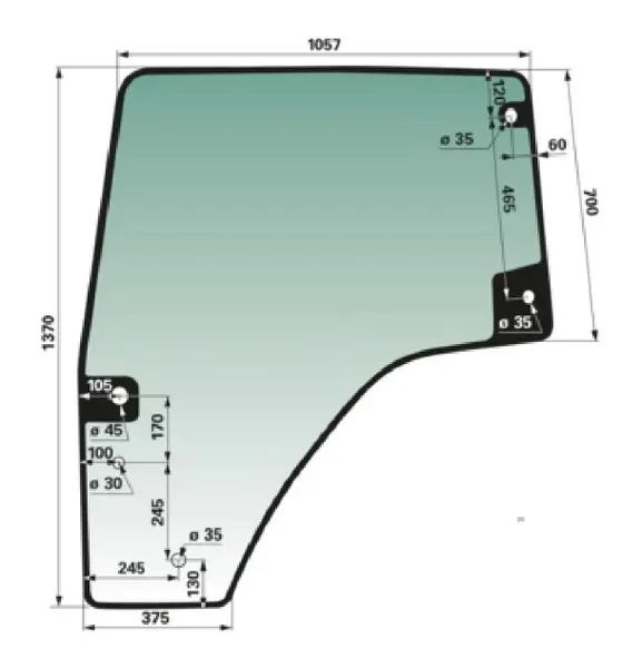 Asiakkaiden Suosikki Ovilasi, vasen (Deutz-Fahr 00155691040)