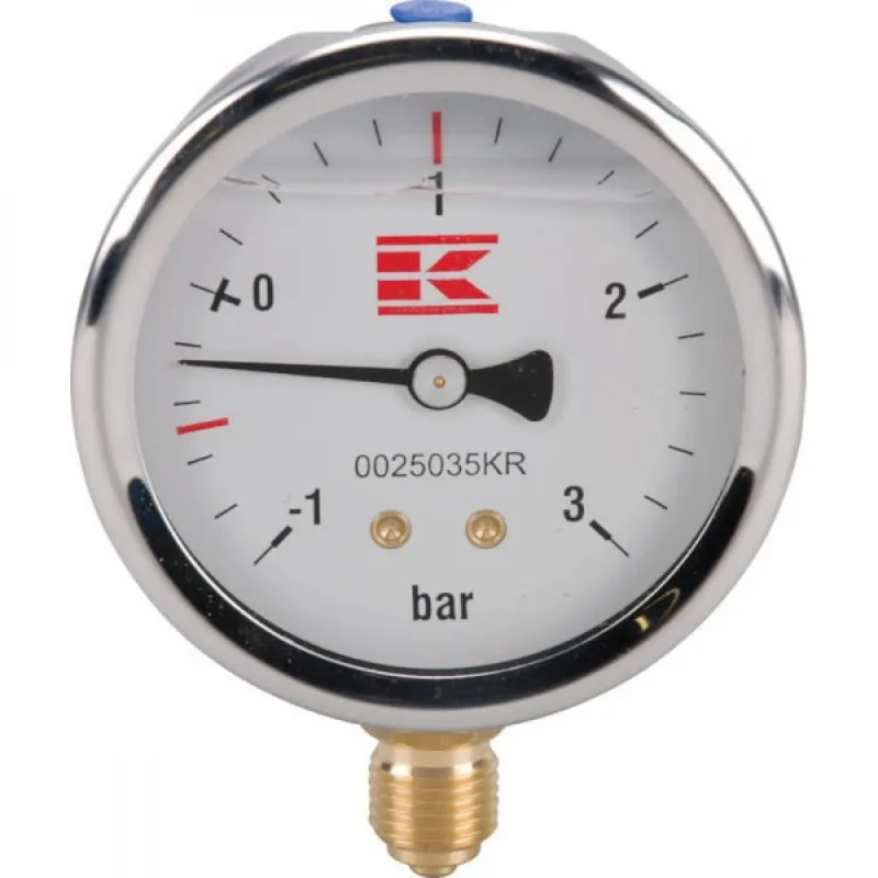 Painemittari 1 /4 " 63 mm -1-3 Bar Alennus