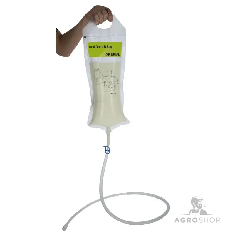Vasikoiden ruokintapussi Drench PK 2,5l Kuuma Tarjous