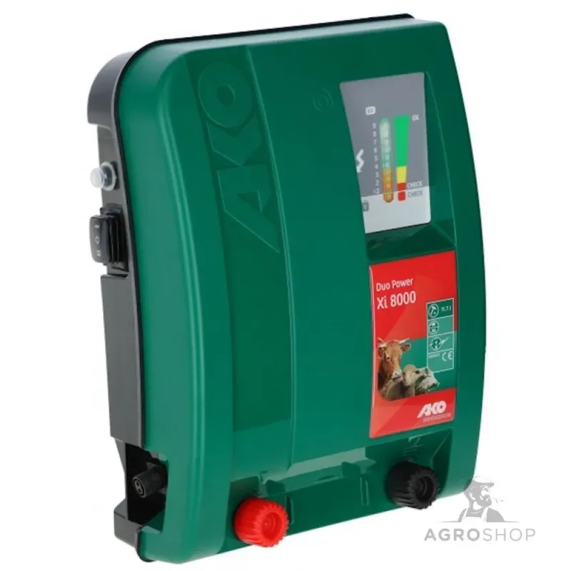 Tehdashinta Sähköpaimen AKO DuoPower Xi8000 11,7J 12V/230V