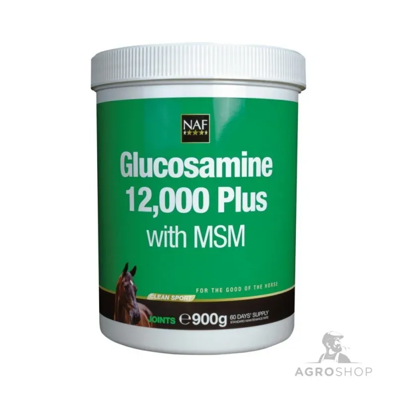 Alennettu Hinta Glucosamine 12.000 + MSM Naf 900g