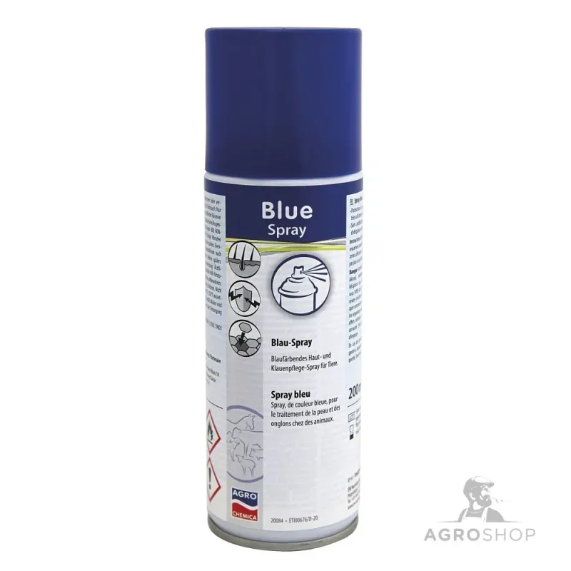 Ihonhoitosuihke AgroChemica BlueSpray 200ml Merkkituote