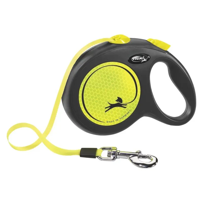 Merkkituote Nauhatalutin Flexi Classic L (50kg) neon 5m