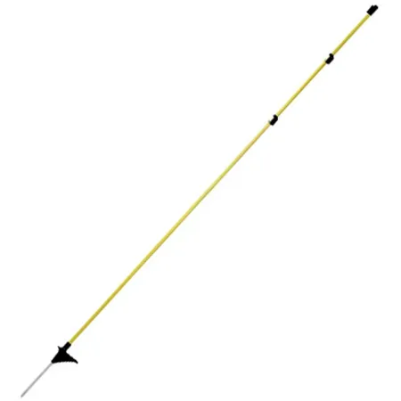 Lasikuitupylväs Keltainen 10kpl 154cm Bestseller